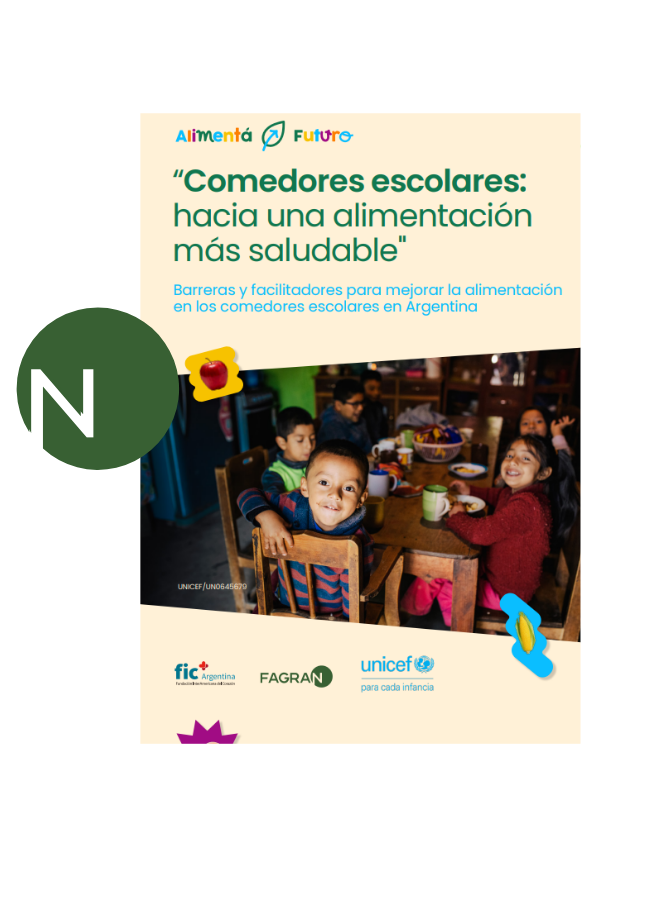 “Comedores escolares: hacia una alimentación más saludable».