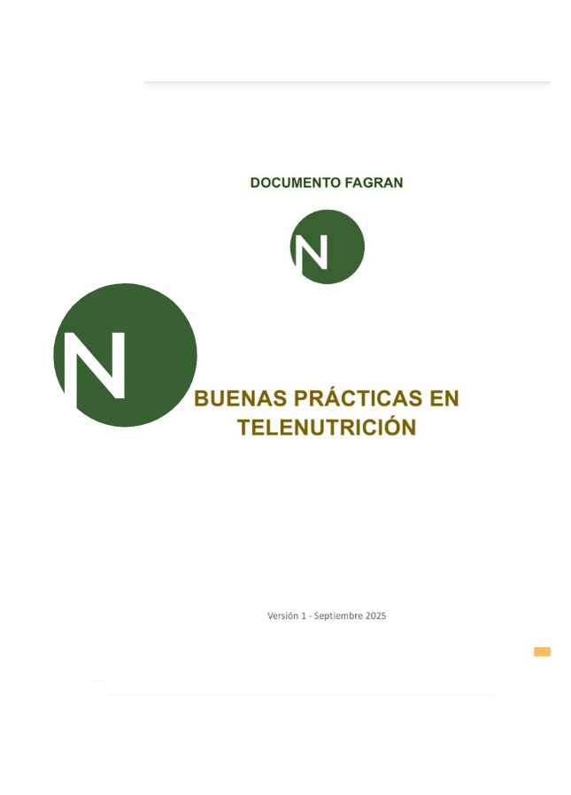 BUENAS PRACTICAS EN TELENUTRICIÓN: Dosumento FAGRAN